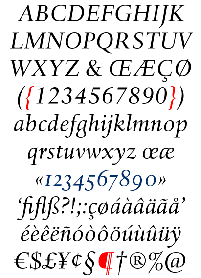 DTL Haarlemmer Regular Italic