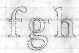 DTL Fell: initial pencil drawings with IKARUS marking