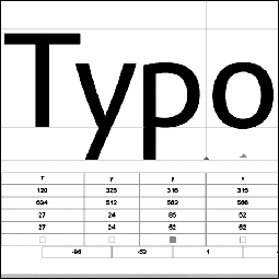 font metrics