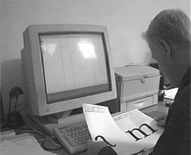 Font production at DTL