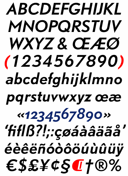 DTL Nobel Medium Italic