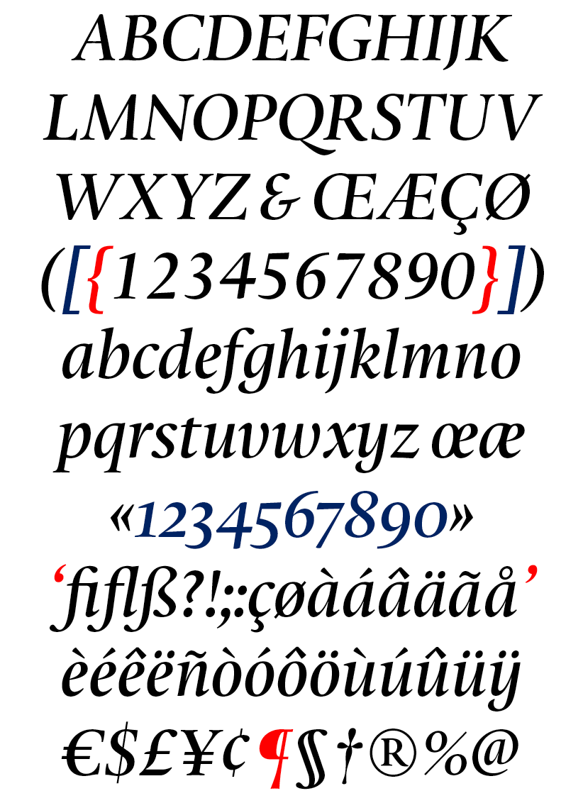 DTL Porta News Display Medium Italic