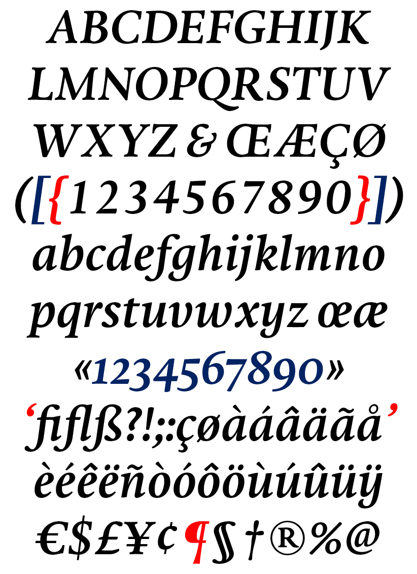 DTL Porta News Text Bold Italic