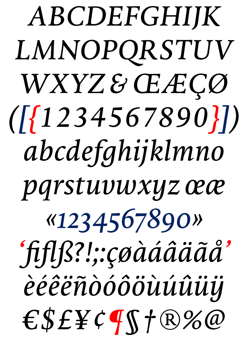 DTL Porta News Text Book Italic