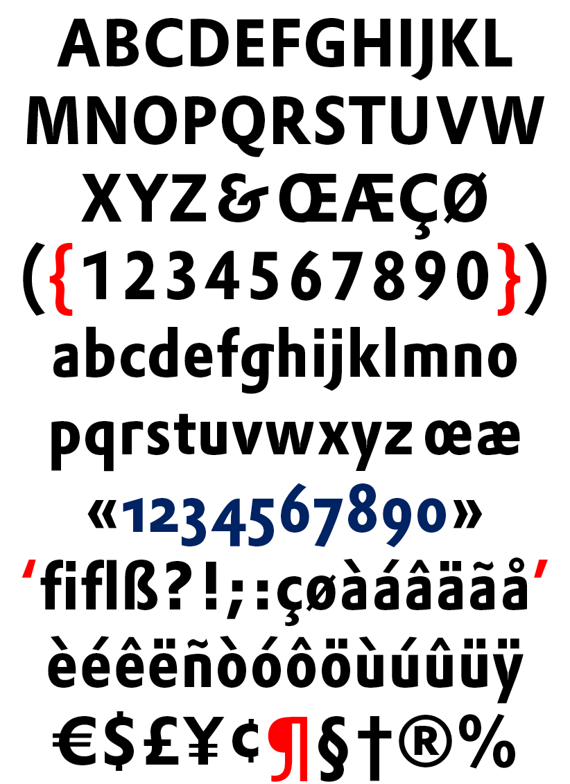 DTL Prokyon Condensed Bold