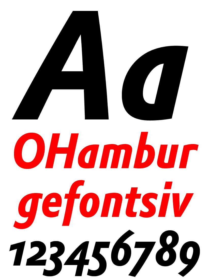 DTL Prokyon Condensed Bold Italic