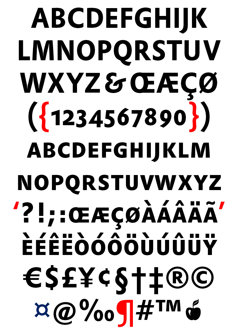 DTL Prokyon Condensed Caps Bold