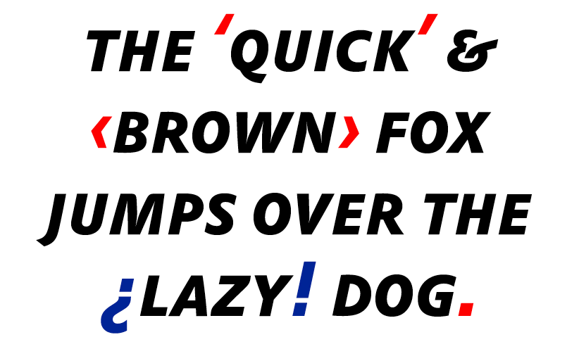 DTL Prokyon Condensed Caps Bold Italic