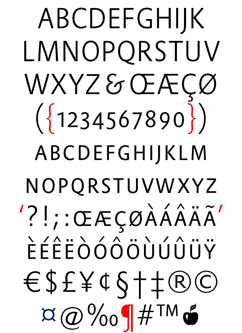 DTL Prokyon Condensed Caps Light