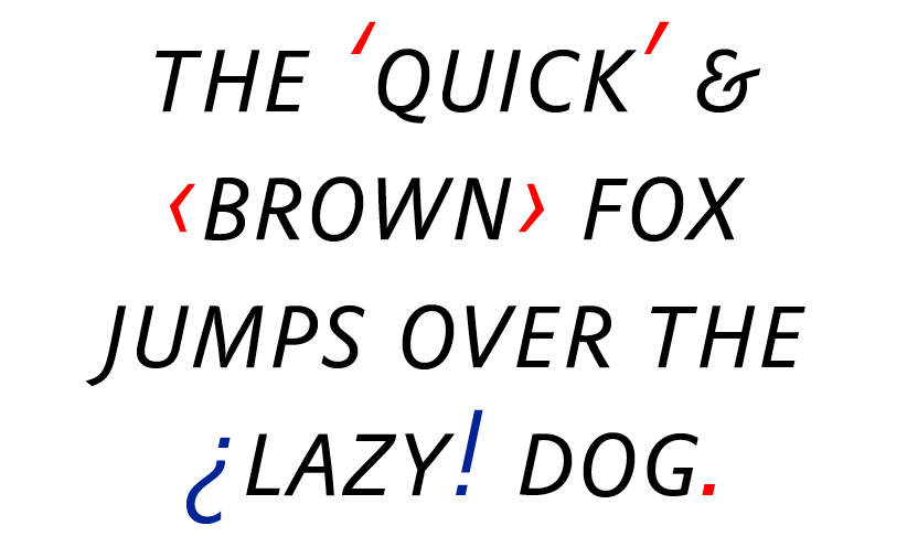 DTL Prokyon Condensed Caps Light Italic