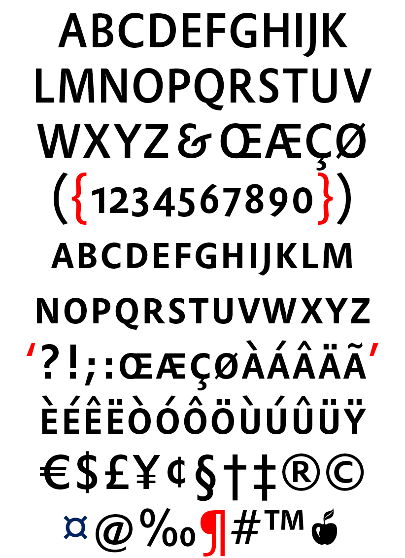 DTL Prokyon Condensed Caps Medium