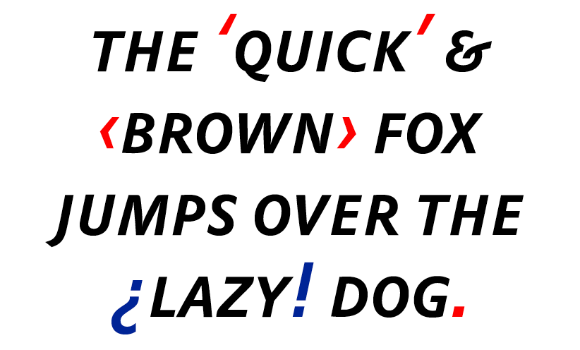 DTL Prokyon Condensed Caps Medium Italic