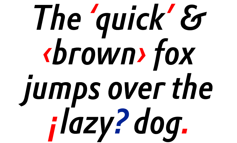 DTL Prokyon Condensed Medium Italic