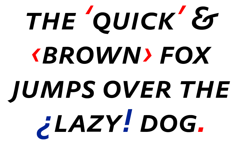 DTL Prokyon Caps Medium Italic