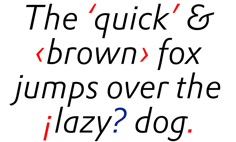 DTL Prokyon Light Italic