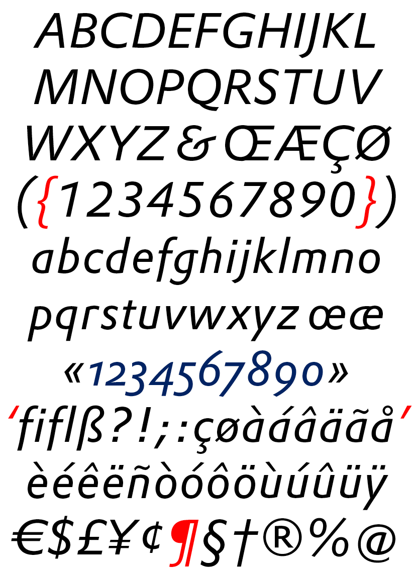 DTL Prokyon Regular Italic