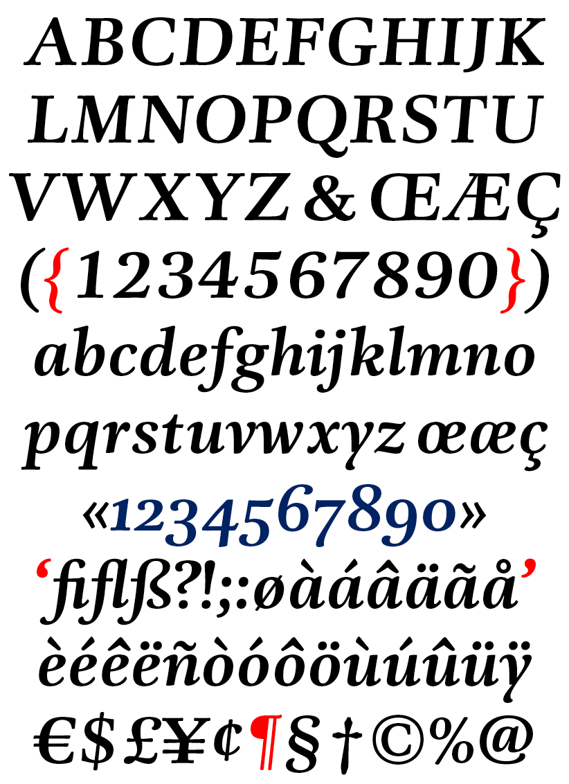 DTL Unico Bold Italic