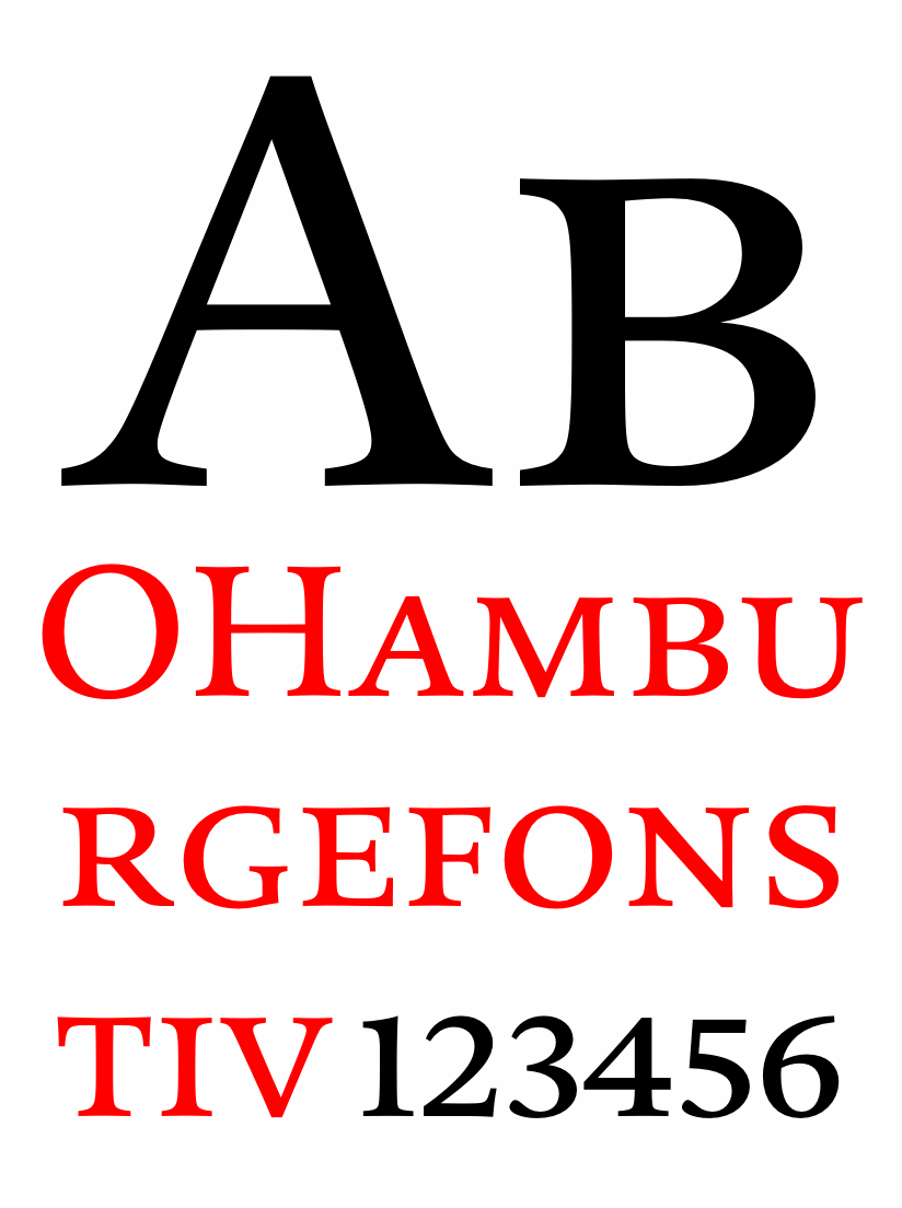 DTL Valiance Text Caps Regular