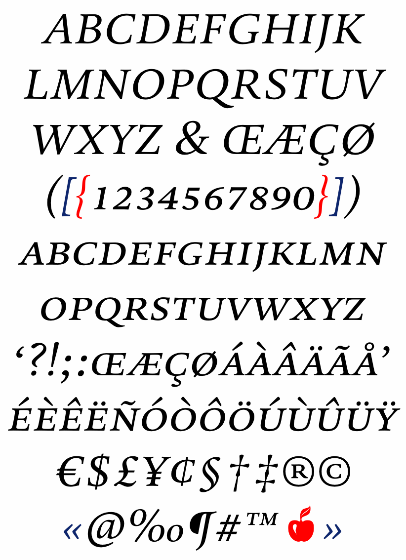 DTL Valiance Text Caps Regular Italic