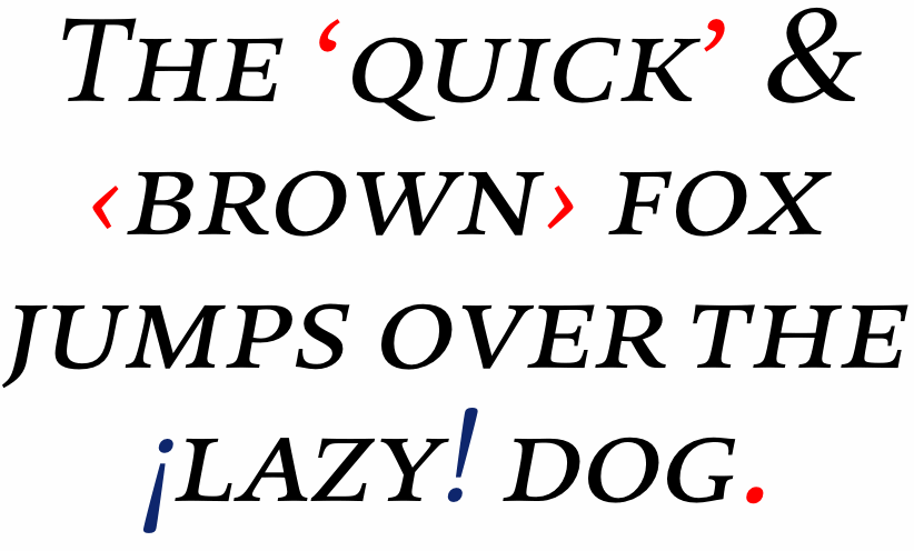 DTL Valiance Text Caps Regular Italic