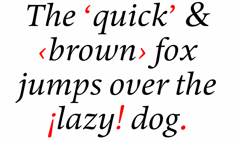 DTL Valiance Text Regular Italic