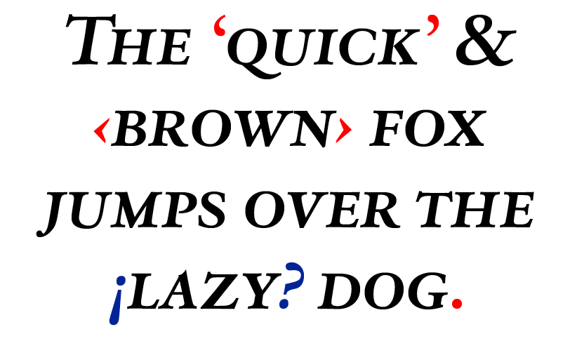 DTL VandenKeere Display Caps Bold Italic