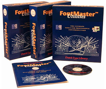 DTL FontMaster packaging